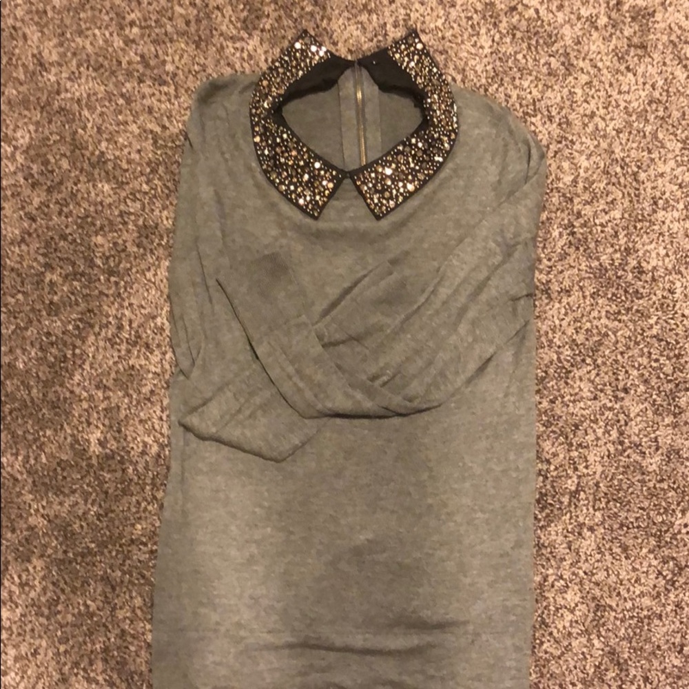 Preppy halogen blouse!